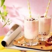 Healthy Chiquita Banana Pomegranate Smoothie